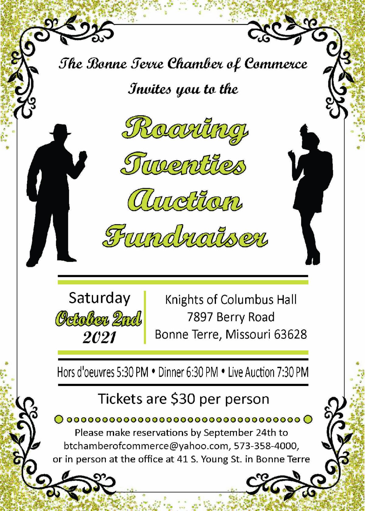 Bonne Terre Chamber Auction Event