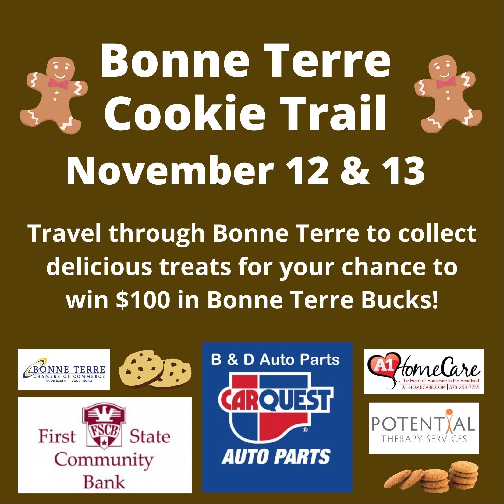 Bonne Terre Cookie Trail This Weekend