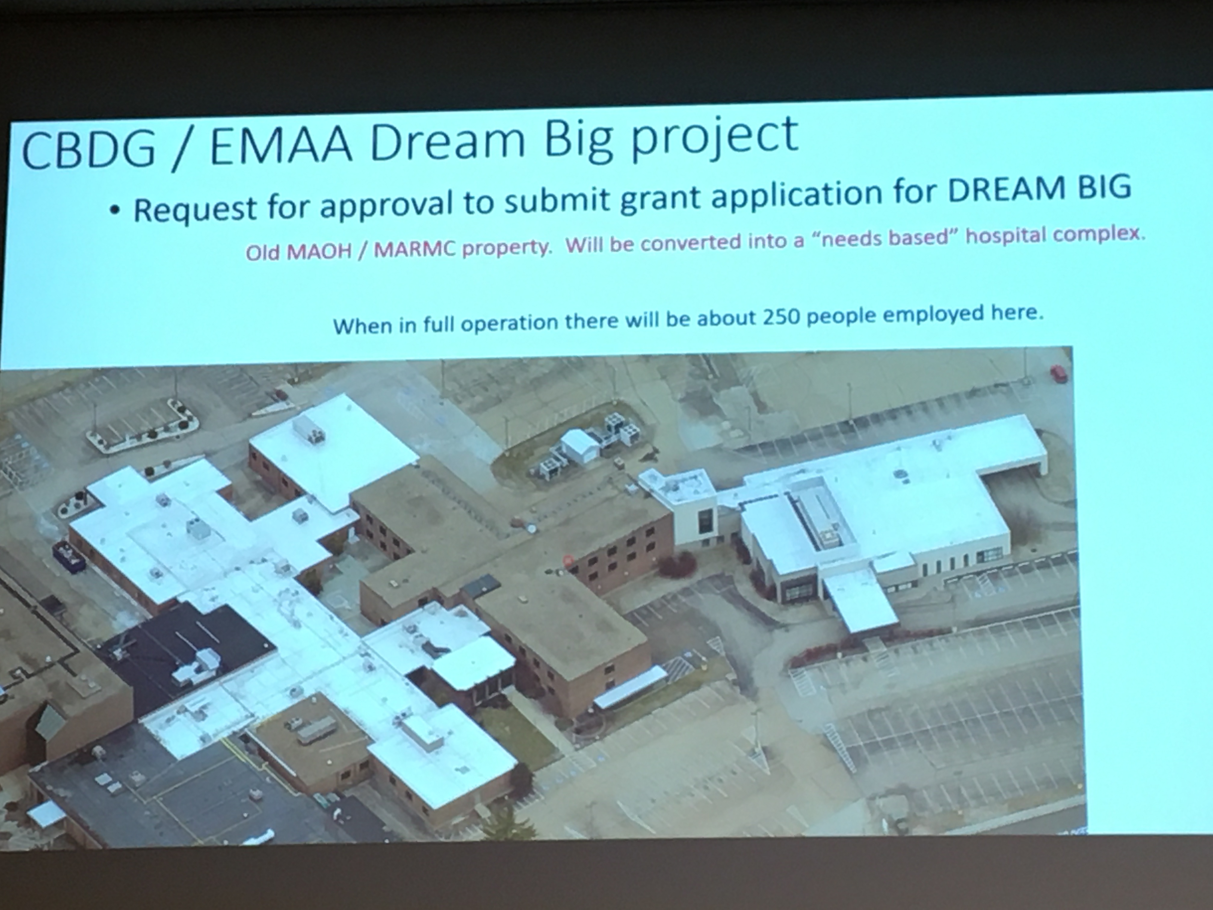 Dream Big Project Reopening Building