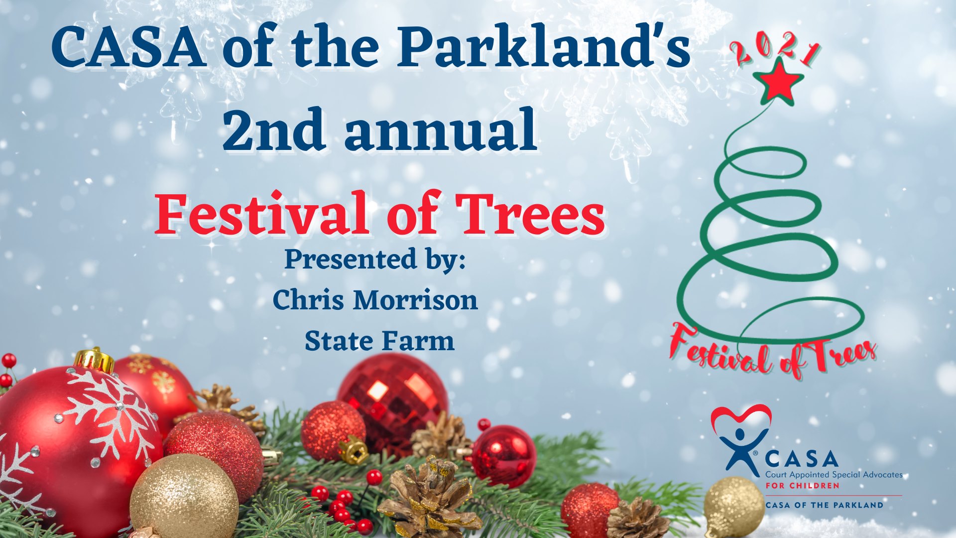 CASA Festival of Trees this Weekend