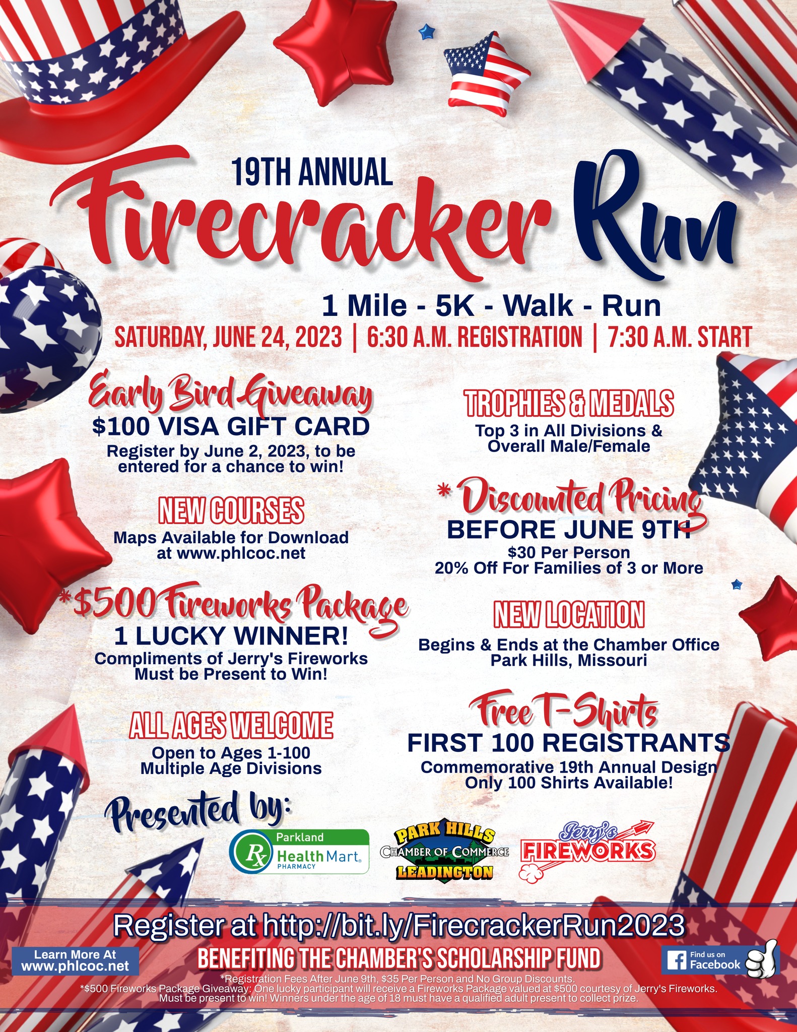 Fire Cracker Run Saturday