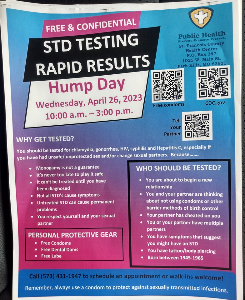 Health Center Promotes STI Month