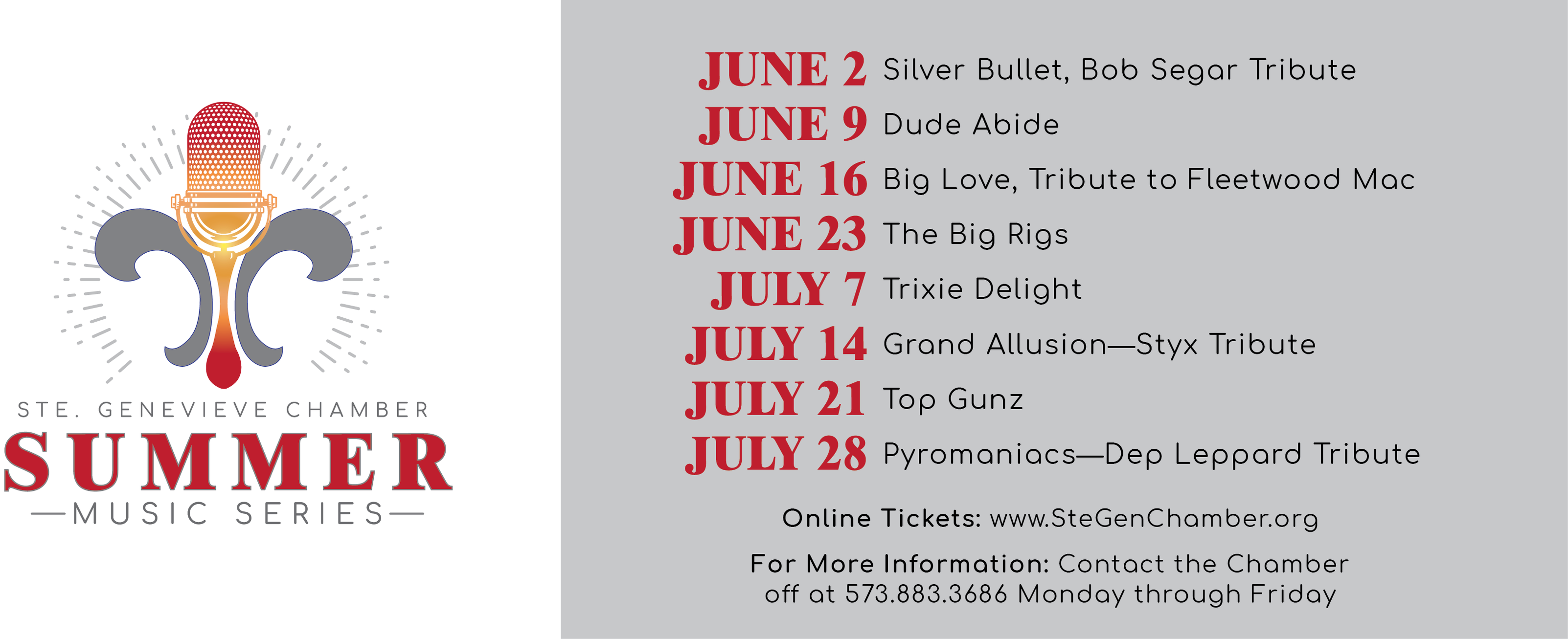 Ste. Genevieve Summer Concert Series