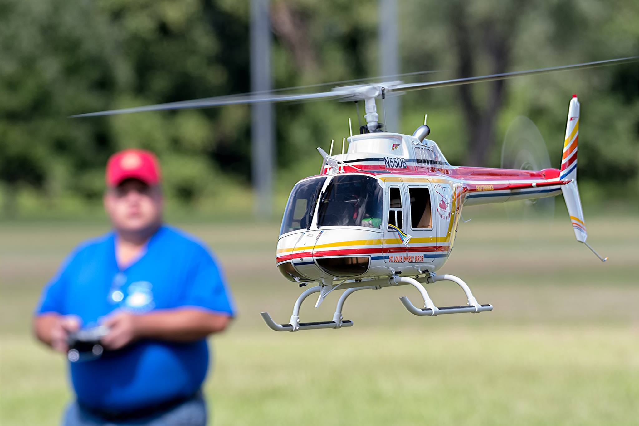 Whirly Bird Show at Labor Day Picnic