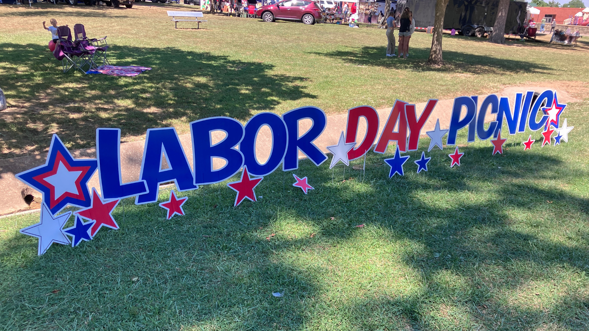 Large Crowd Perfect Weather for Labor Day Picnic