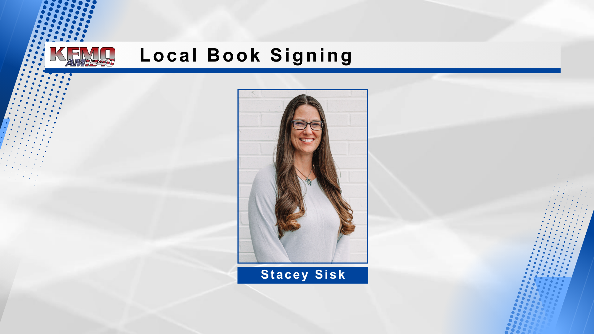 Local Author Stacey Sisk Hosts Book Signing During Potosi Chocolate Walk