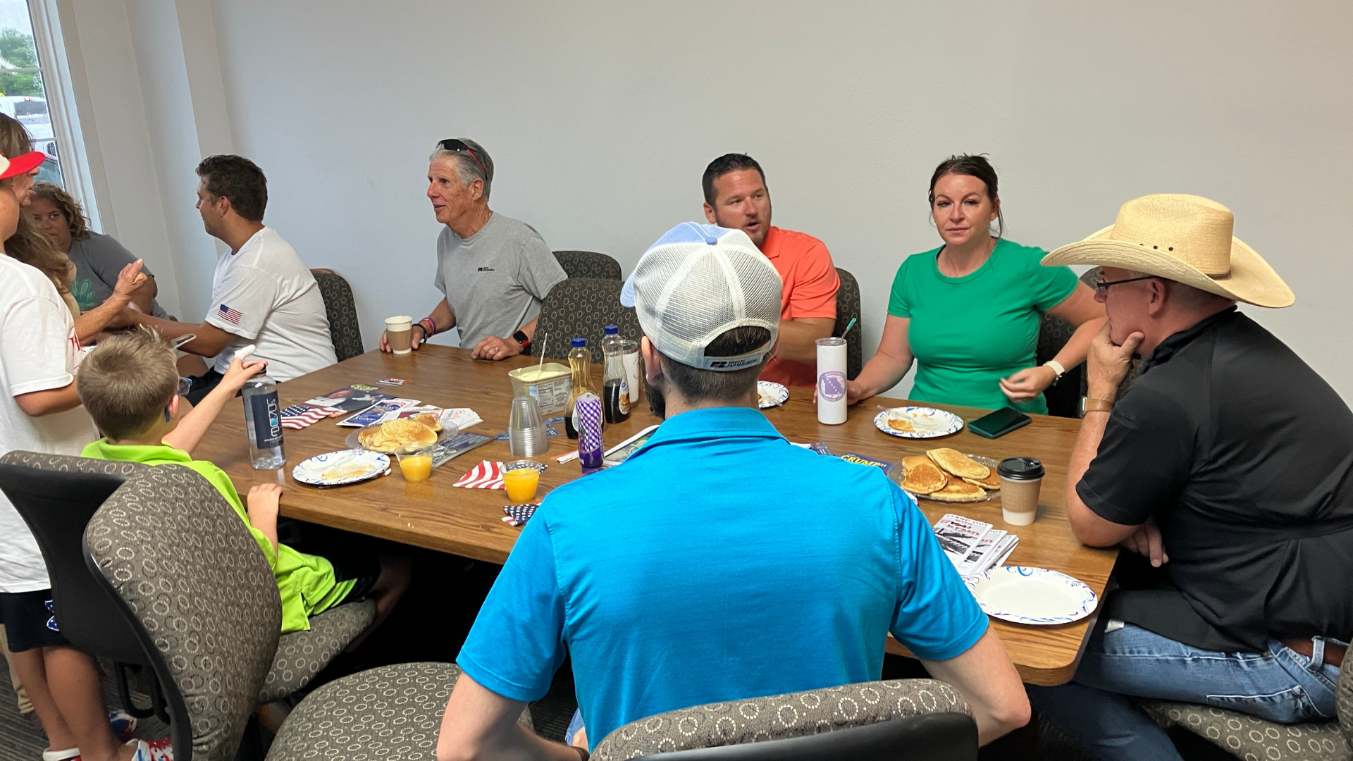 Meet the Candidates Pancake Breakfast a Success