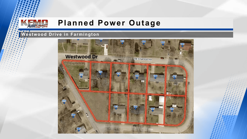 Planned Power Outage for Westwood Drive Residents in Farmington