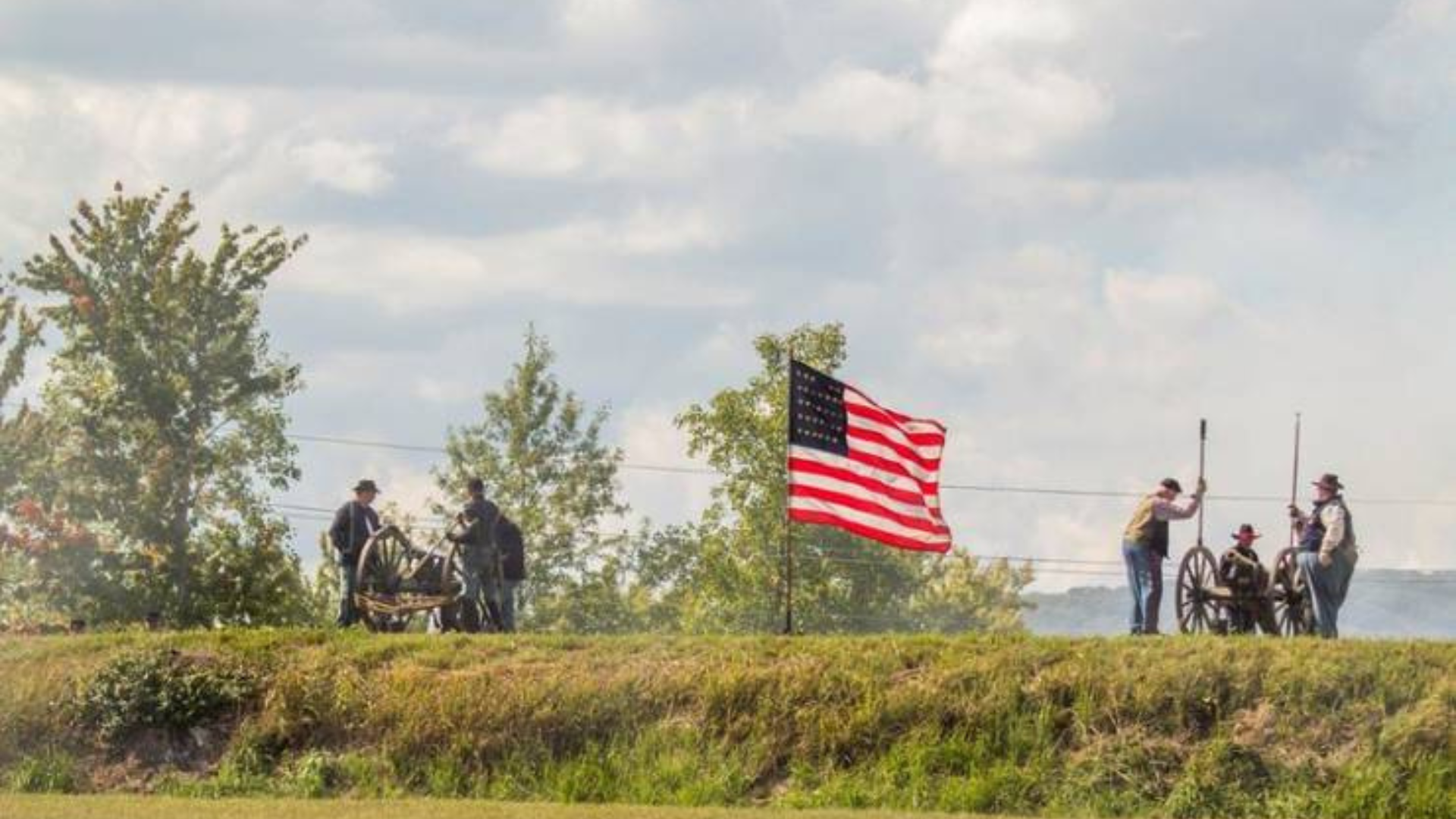 Civil War Battle of Pilot Knob Historic Reenactment